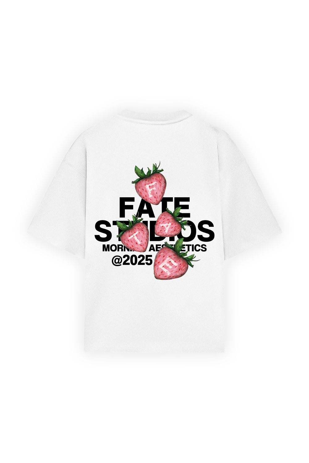 Strawberry Tee White