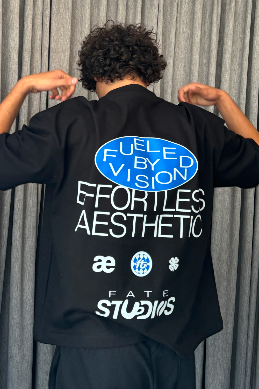 Fueled by Vision Tee Black