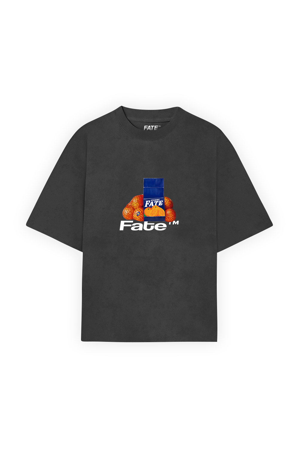 Orange's Tee Washed Grey