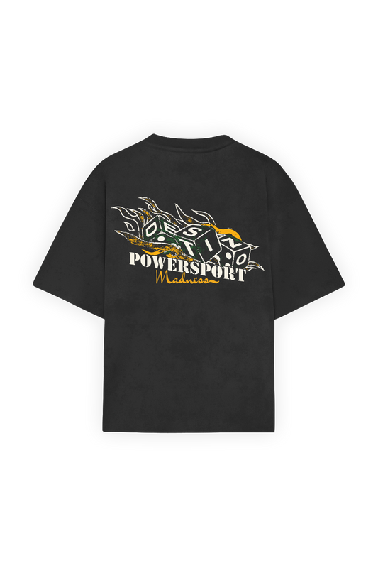 Powersport Dice Tee Washed Grey