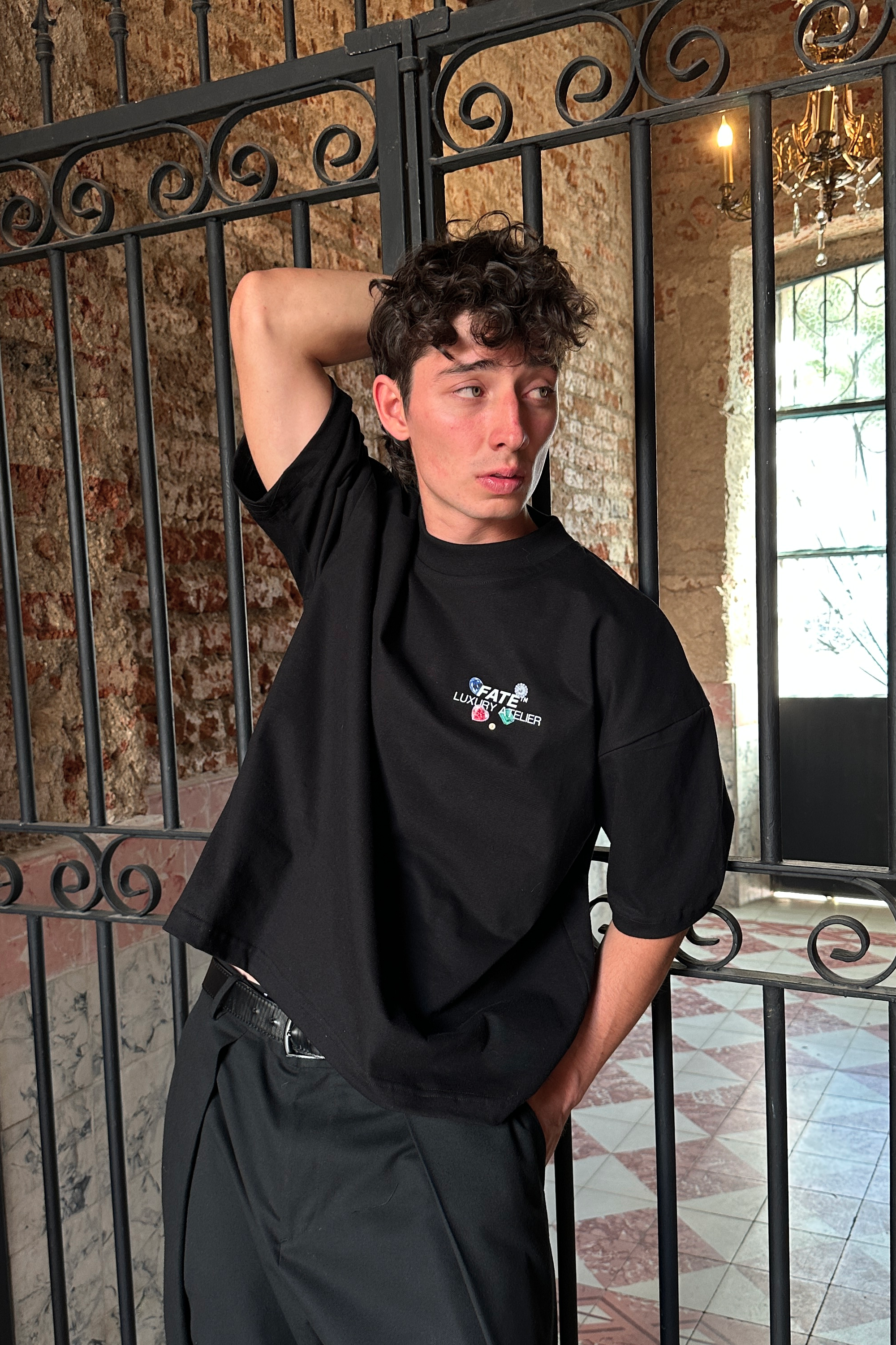 Gems Tee Black