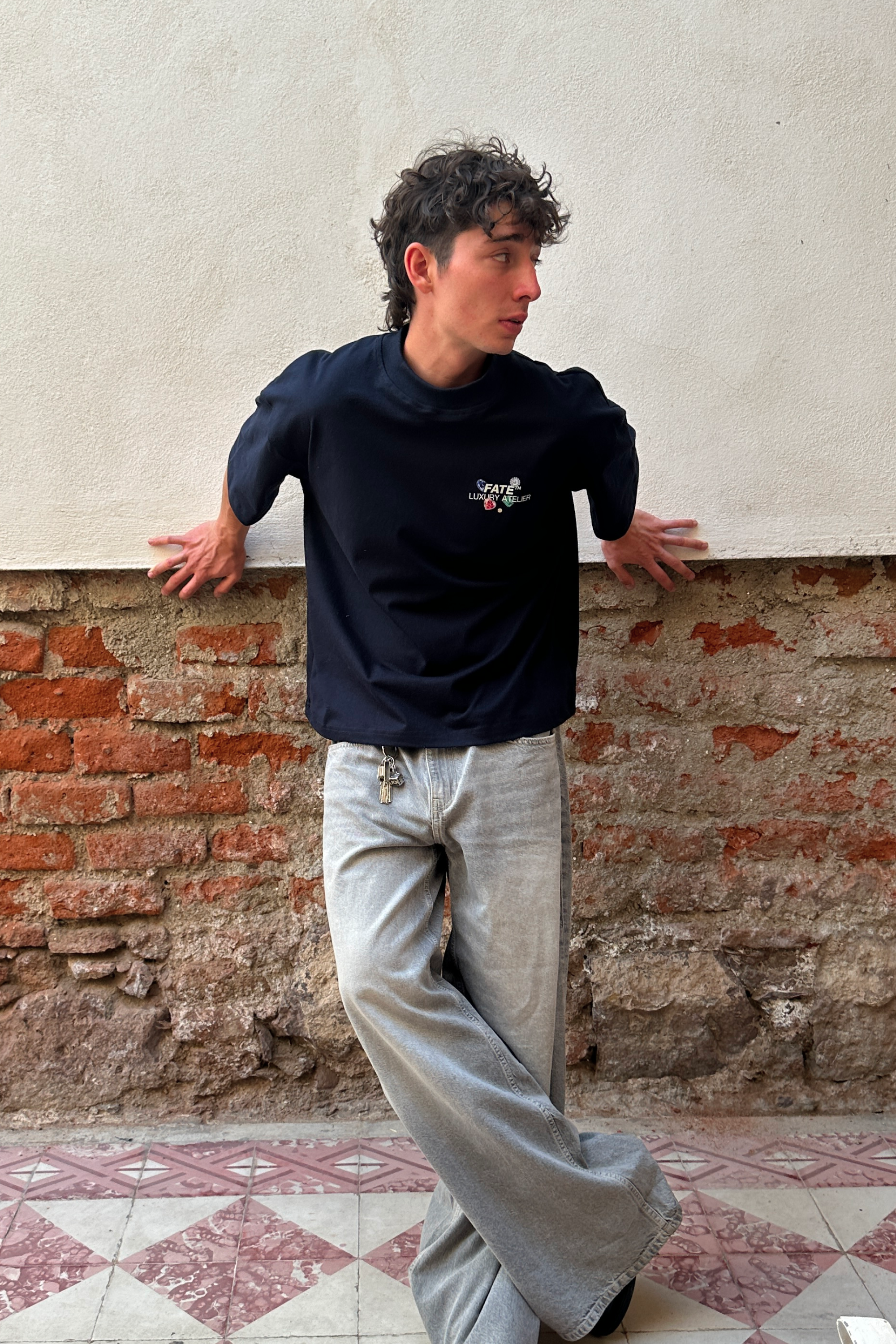 Gems Tee Blue Navy