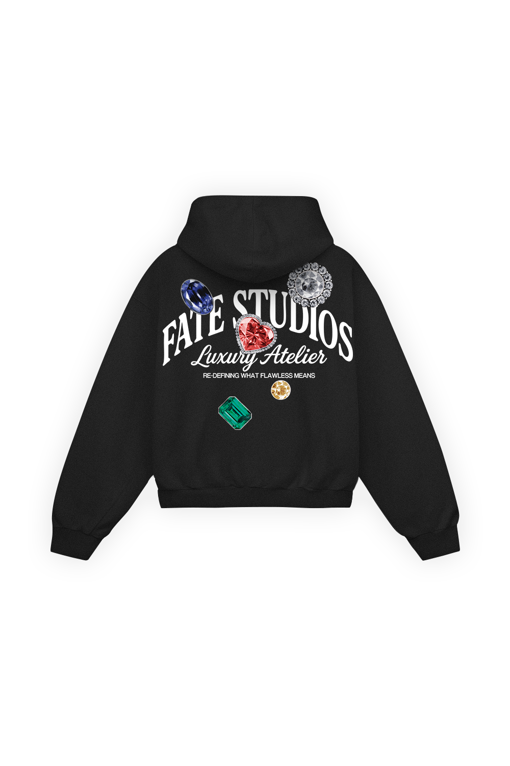 Gems Hoodie Vantablack