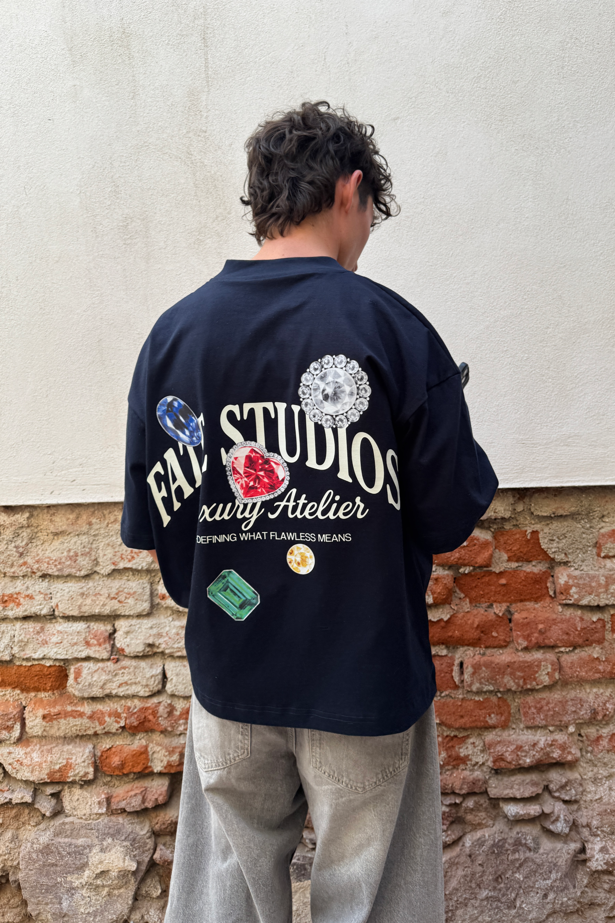 Gems Tee Blue Navy