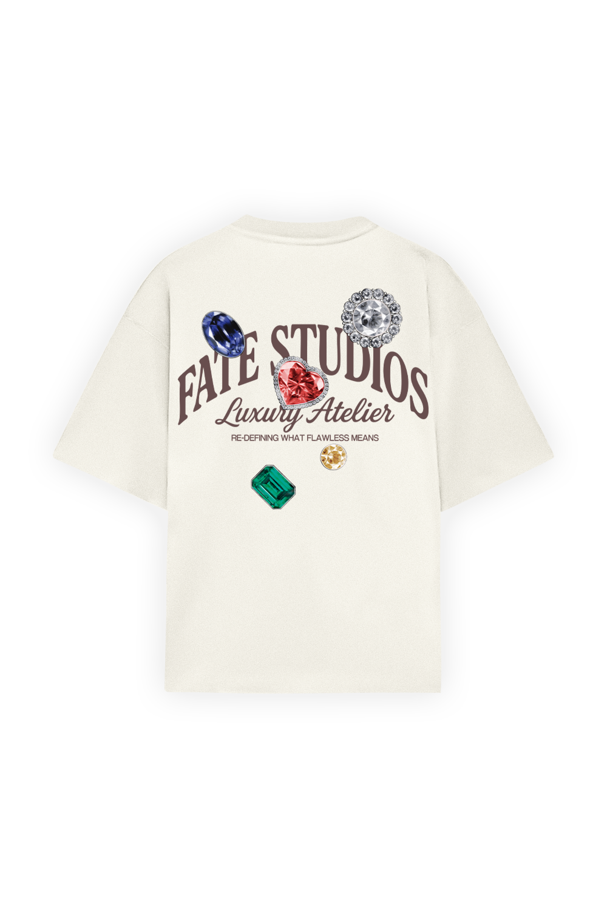 Gems Tee Beige