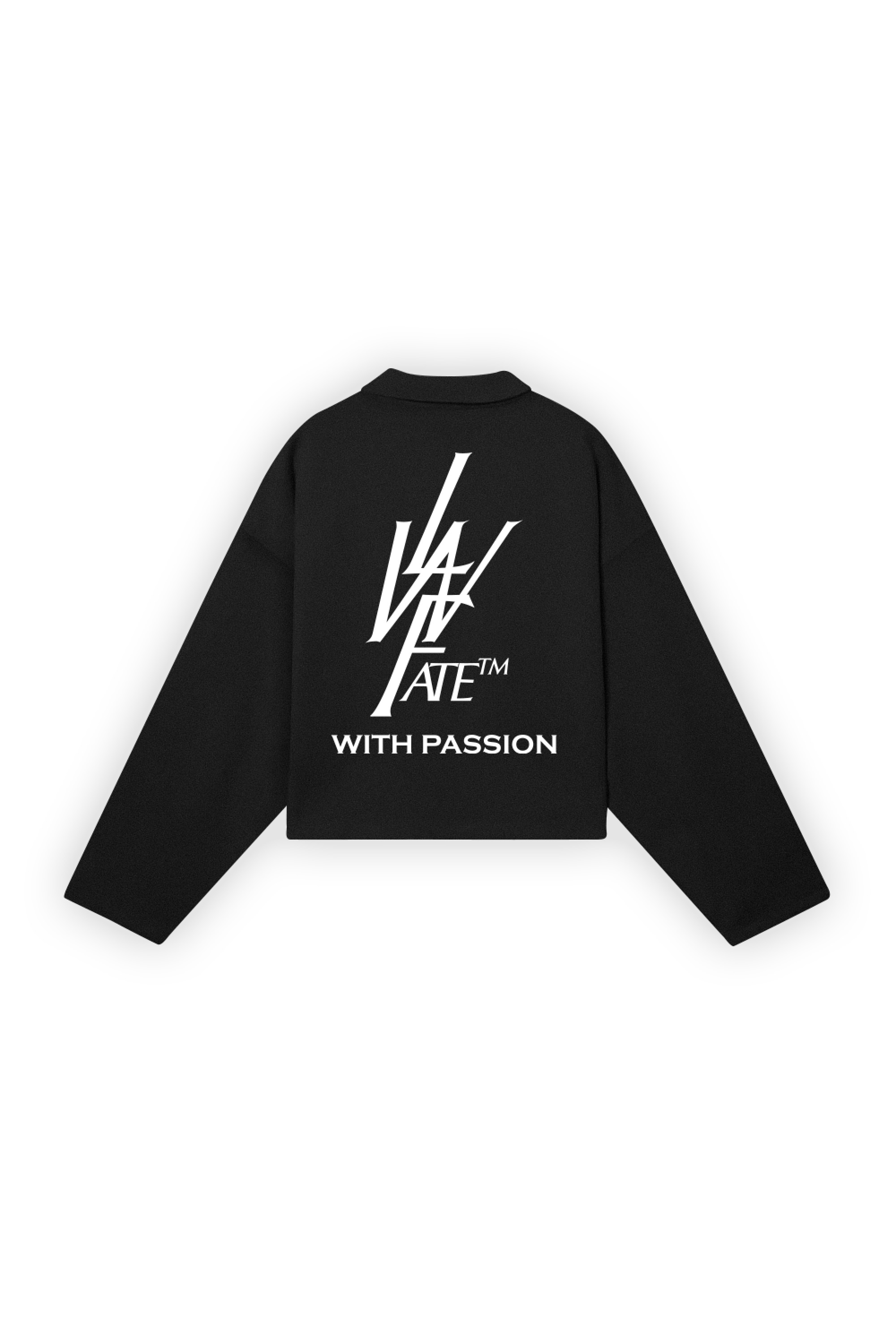 LoveWithoutFate Longsleeve Polo Black