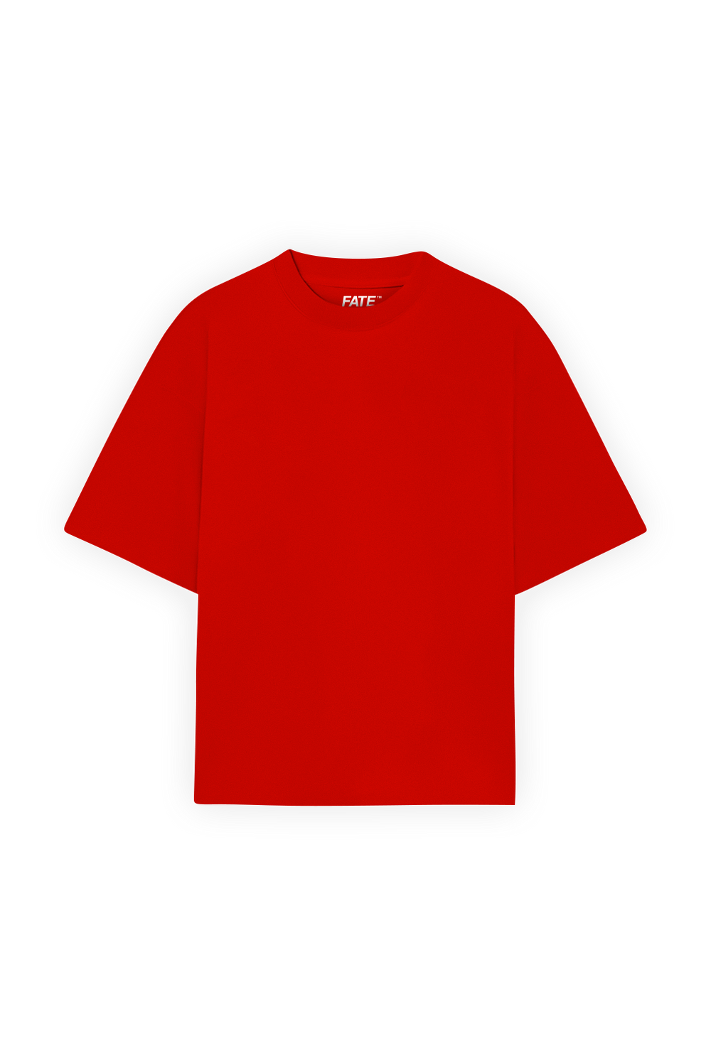 Playera Boxy Fit Red