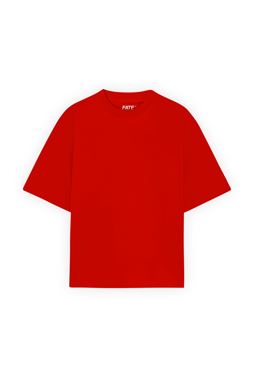 Playera Boxy Fit Red