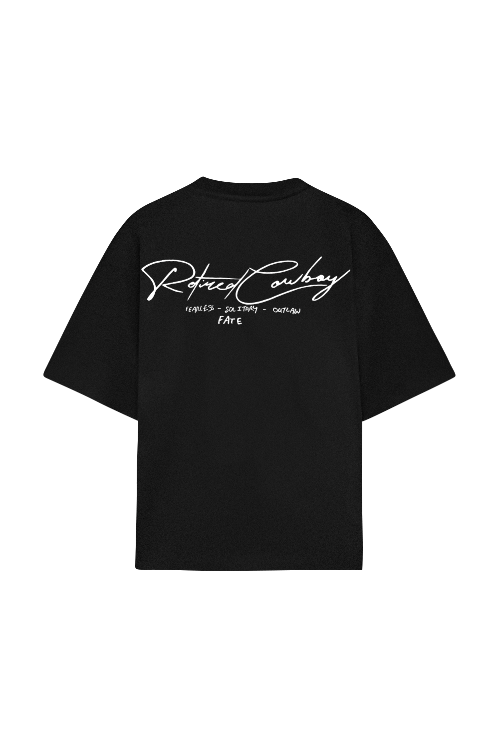 Retired Cowboy Tee Black