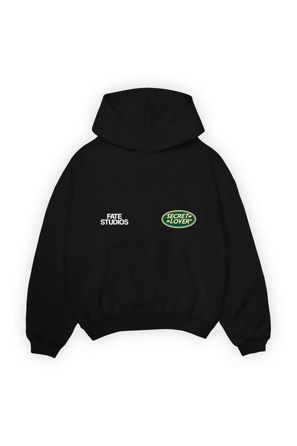 Secret Lover Hoodie Black