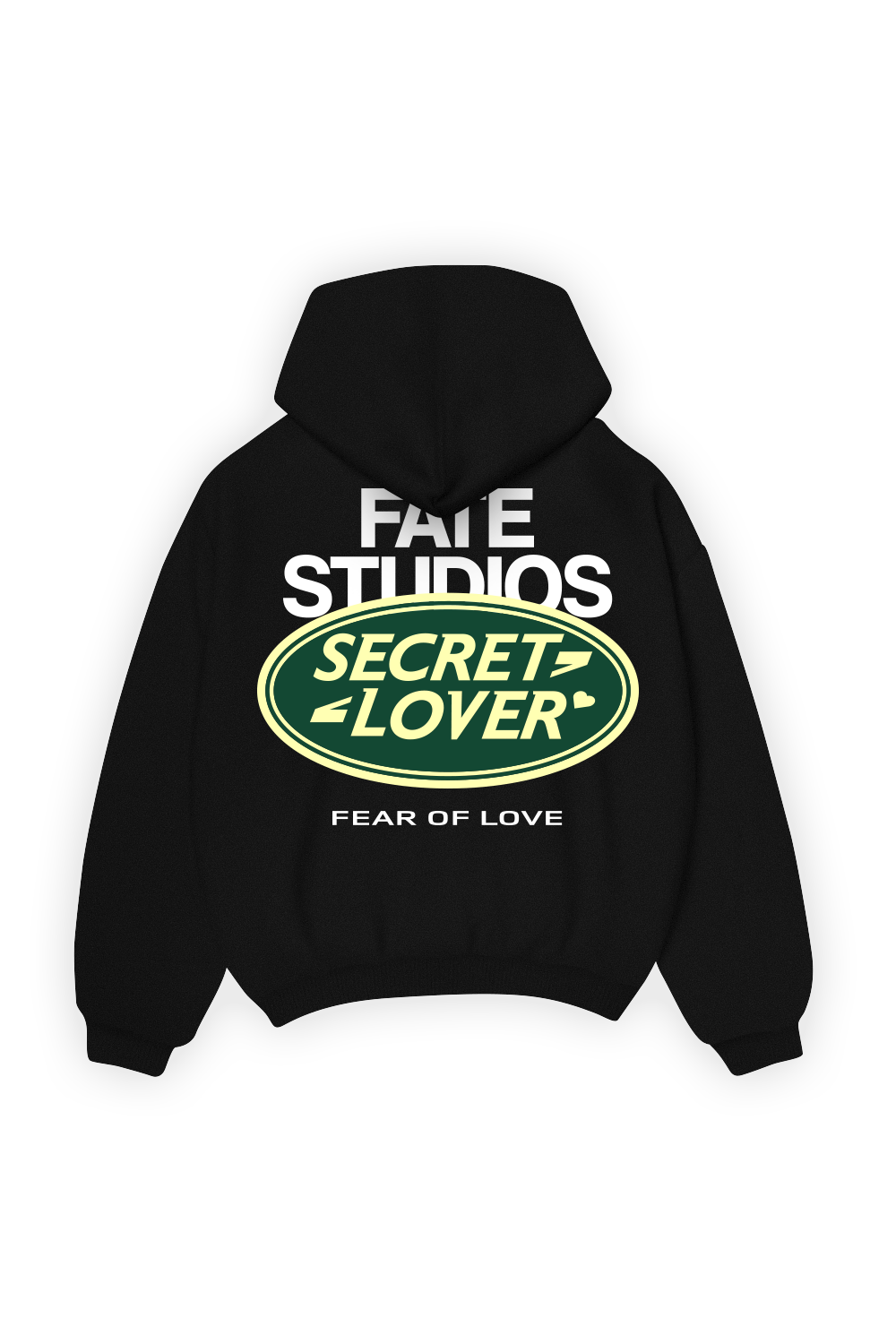 Secret Lover Hoodie Black