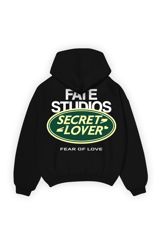 Secret Lover Hoodie Black