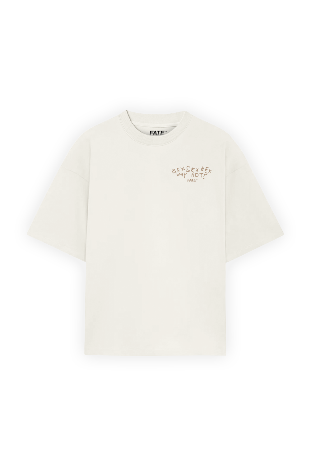 Sex Sex Sex Tee Beige