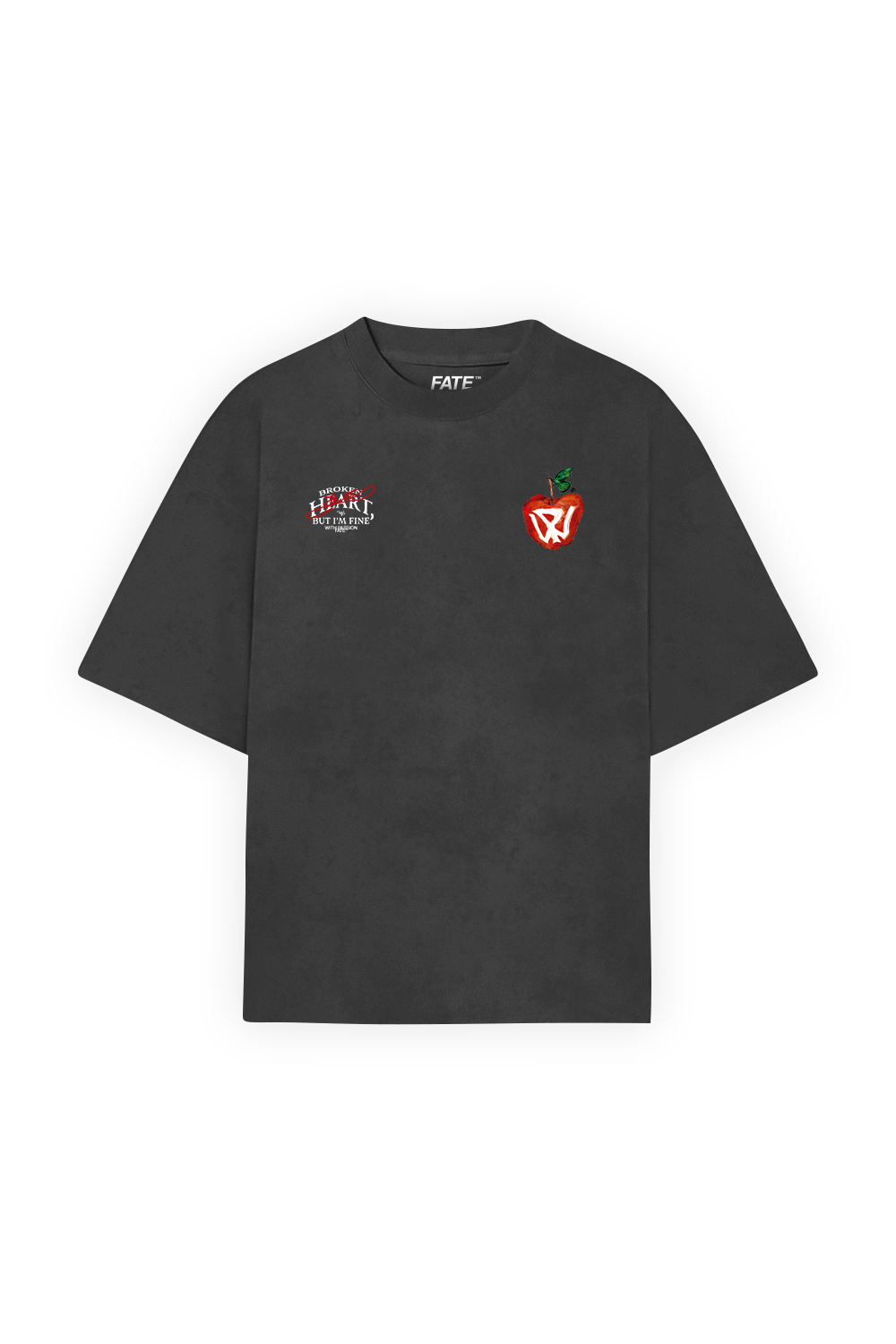 With Passion Tee Washed Black