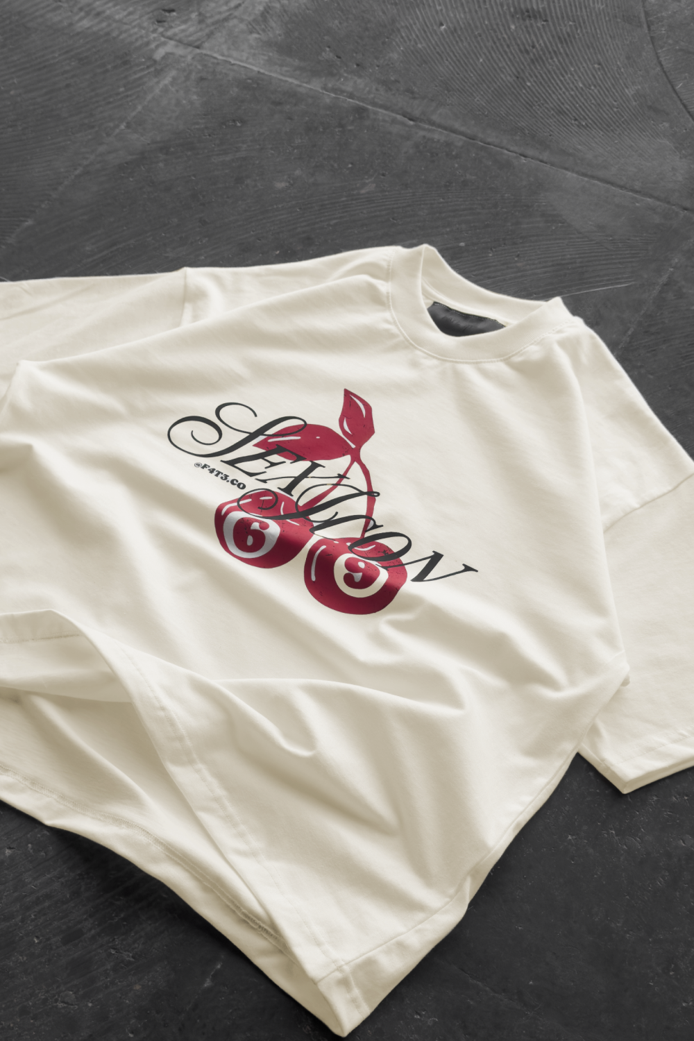 69 Cherry Tee Beige