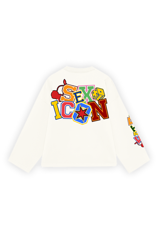 Sex Icon Cherry Longsleeve Beige