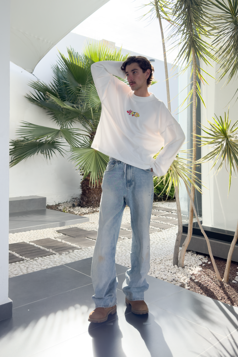 Sex Icon Cherry Longsleeve Beige