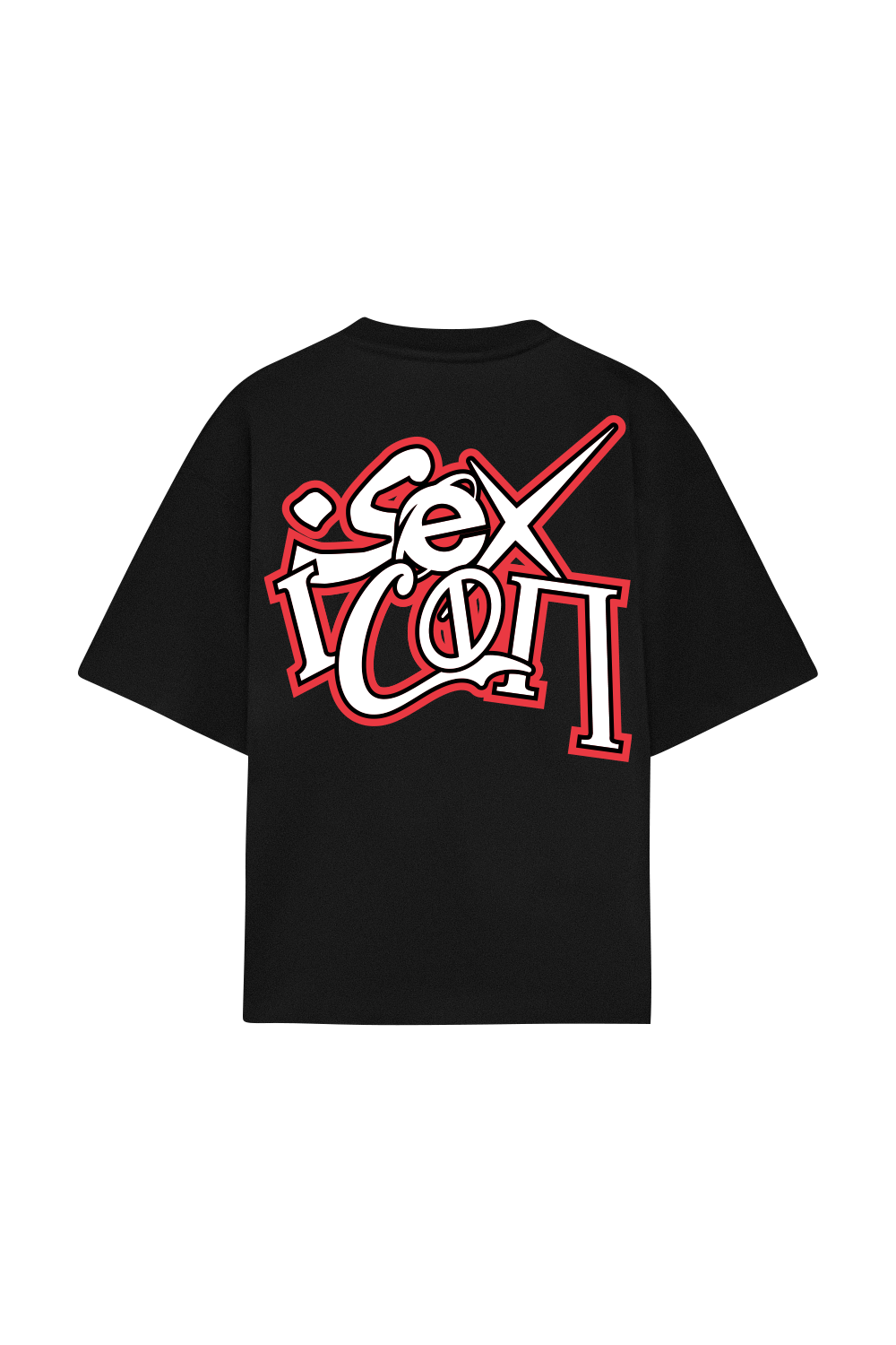 Sex Icon Red Tee Black