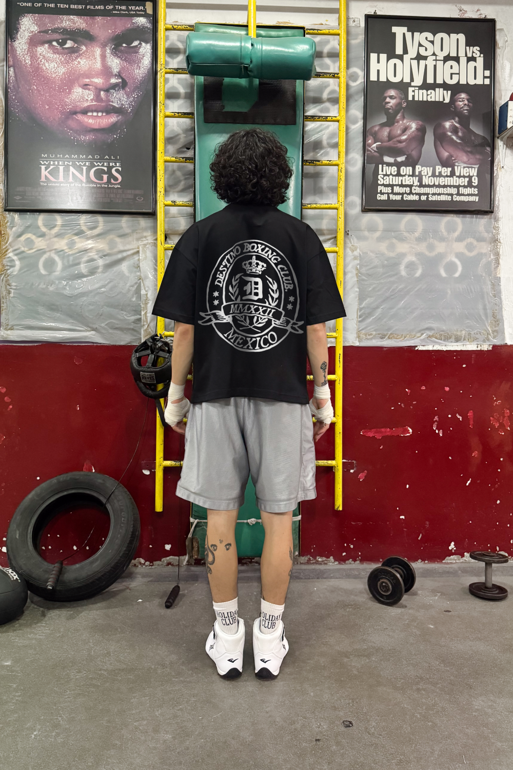 Boxing Club Tee Black