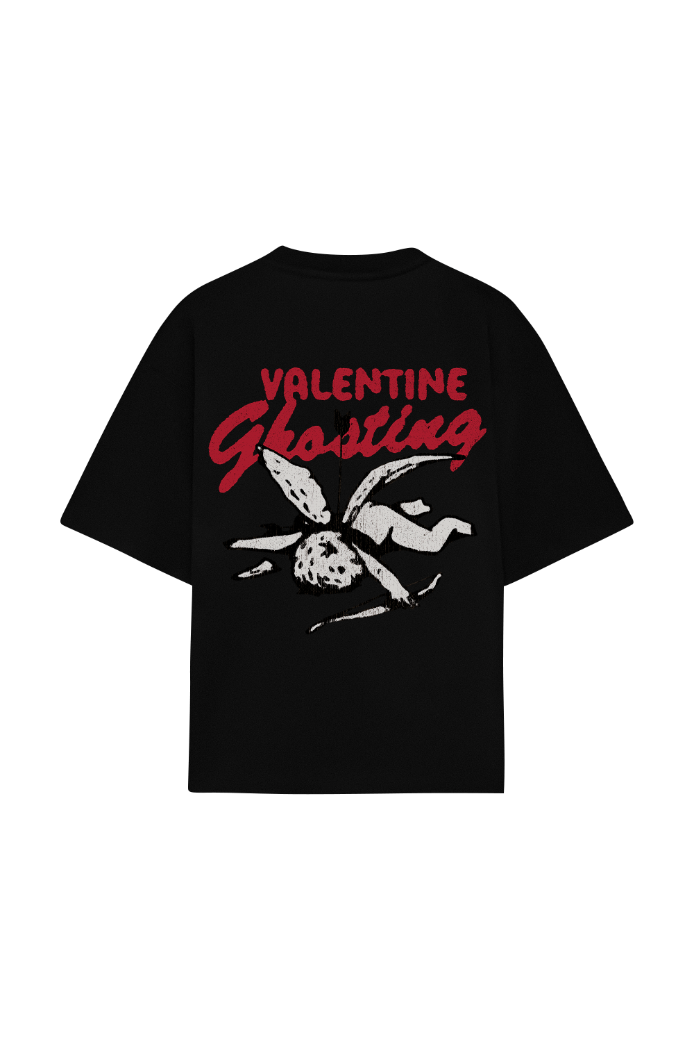 Valentine Ghosting Tee Black