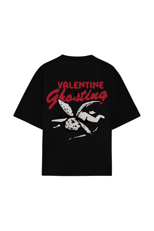 Valentine Ghosting Tee Black