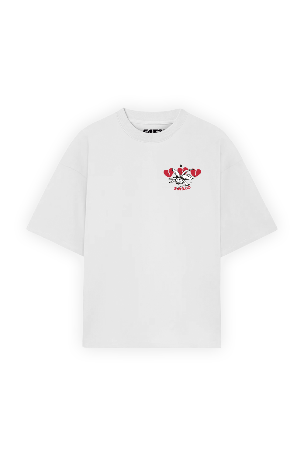 Valentine Ghosting Tee White