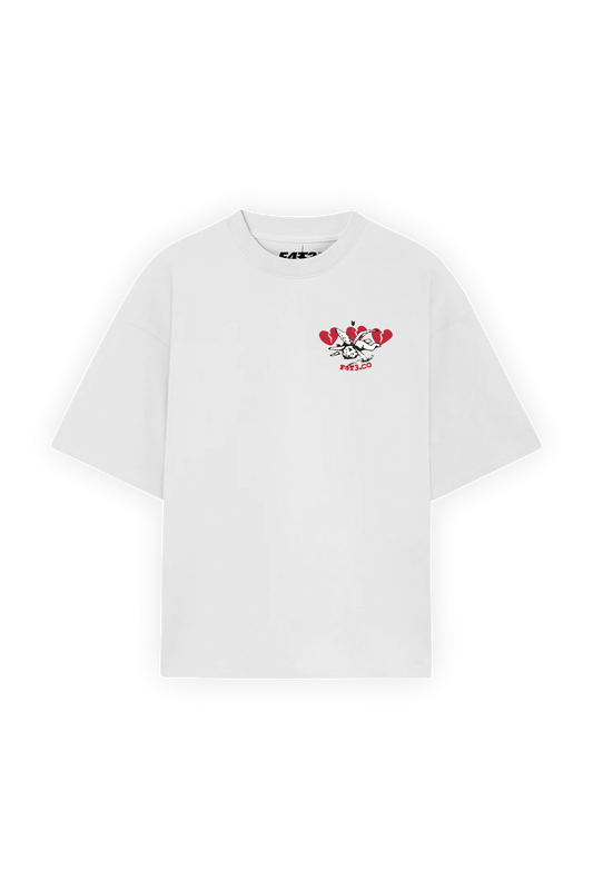 Valentine Ghosting Tee White