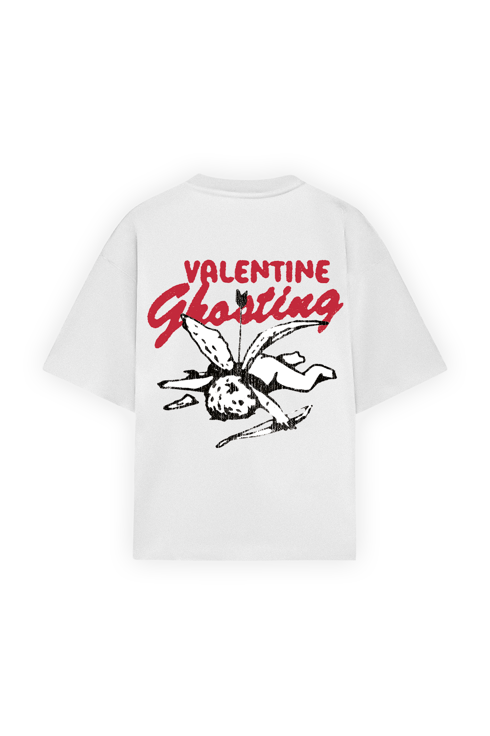 Valentine Ghosting Tee White