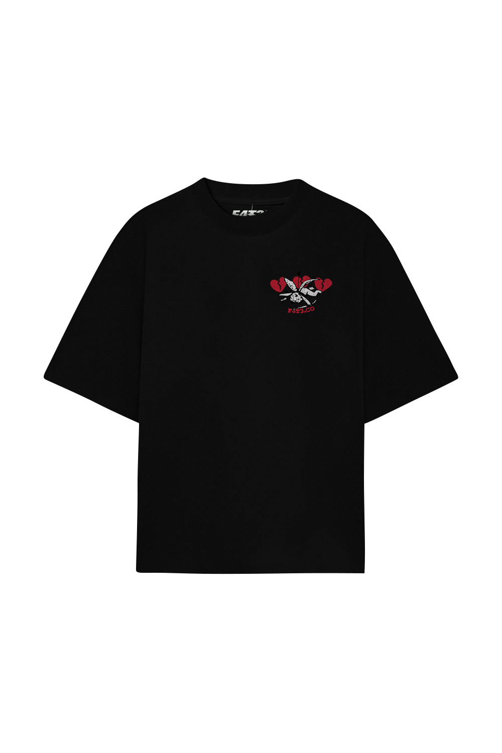 Valentine Ghosting Tee Black