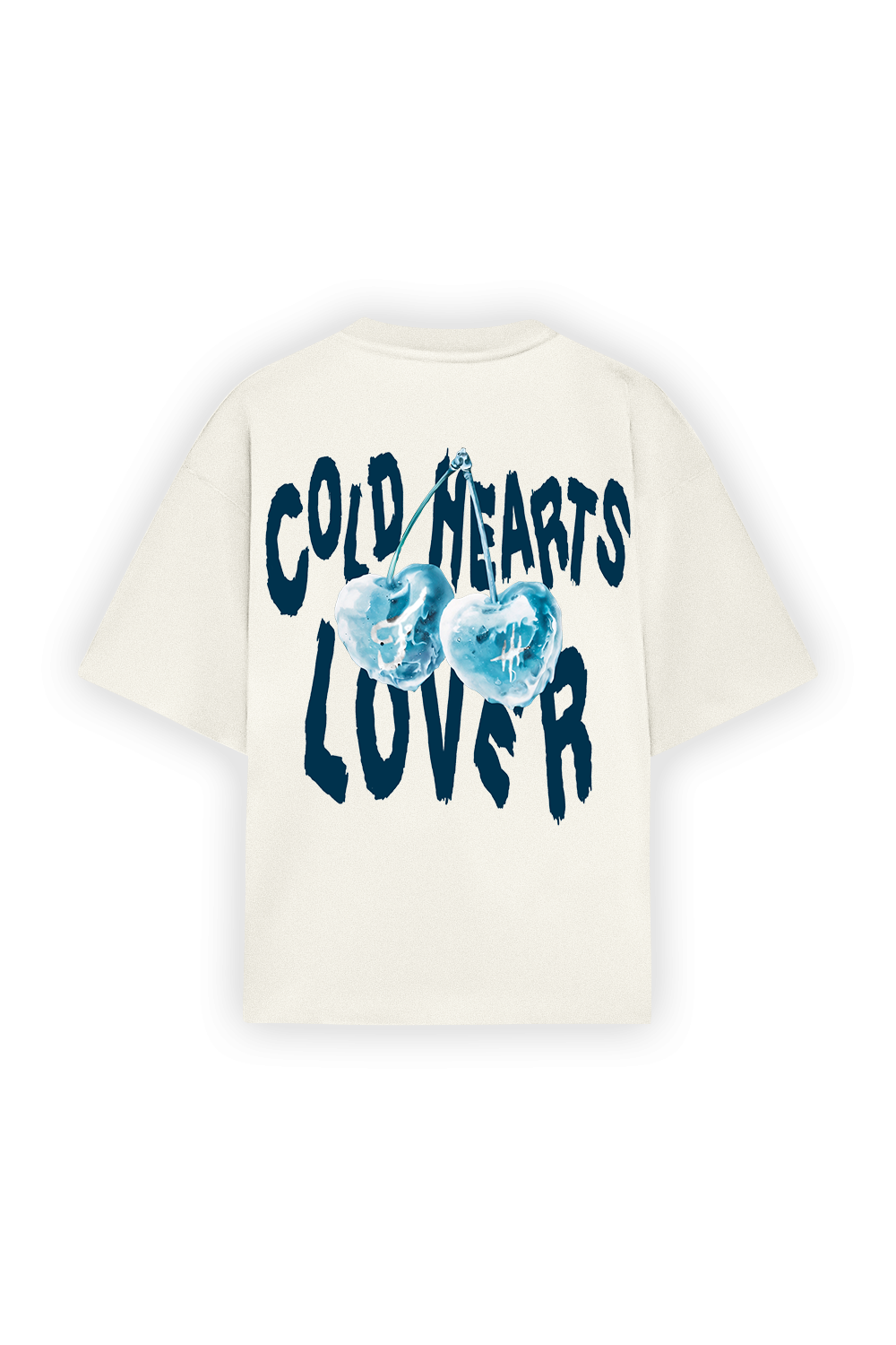 Cold Hearts Tee Beige