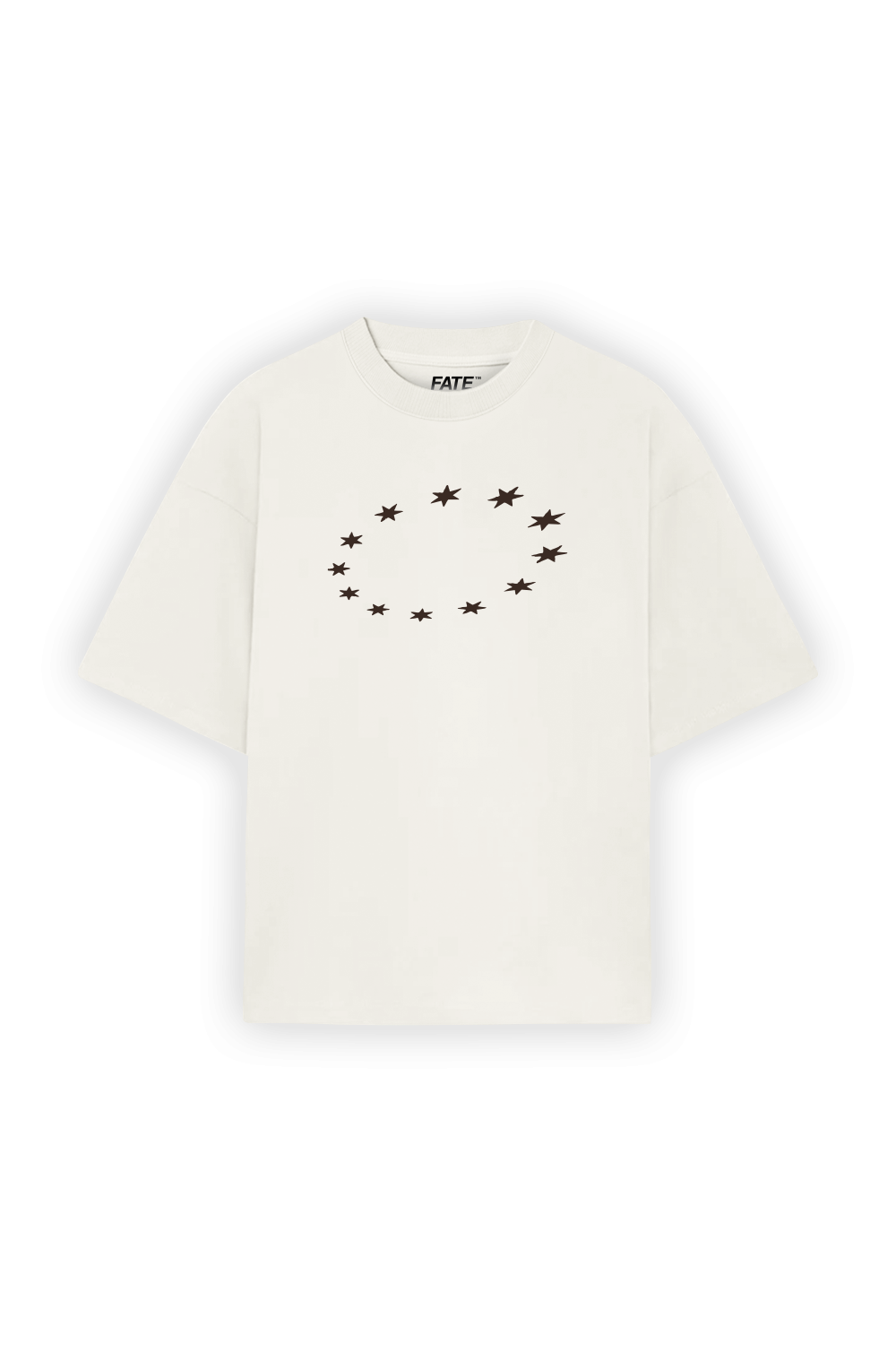 Stars Tee Beige