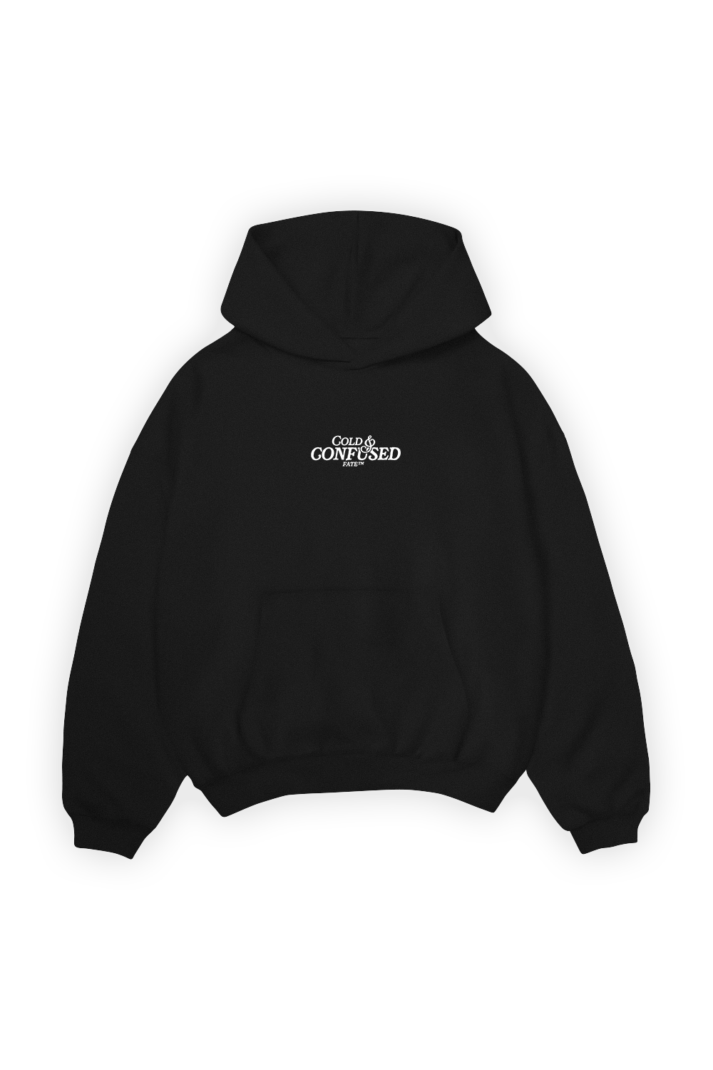 Cold & Confuse Hoodie Black