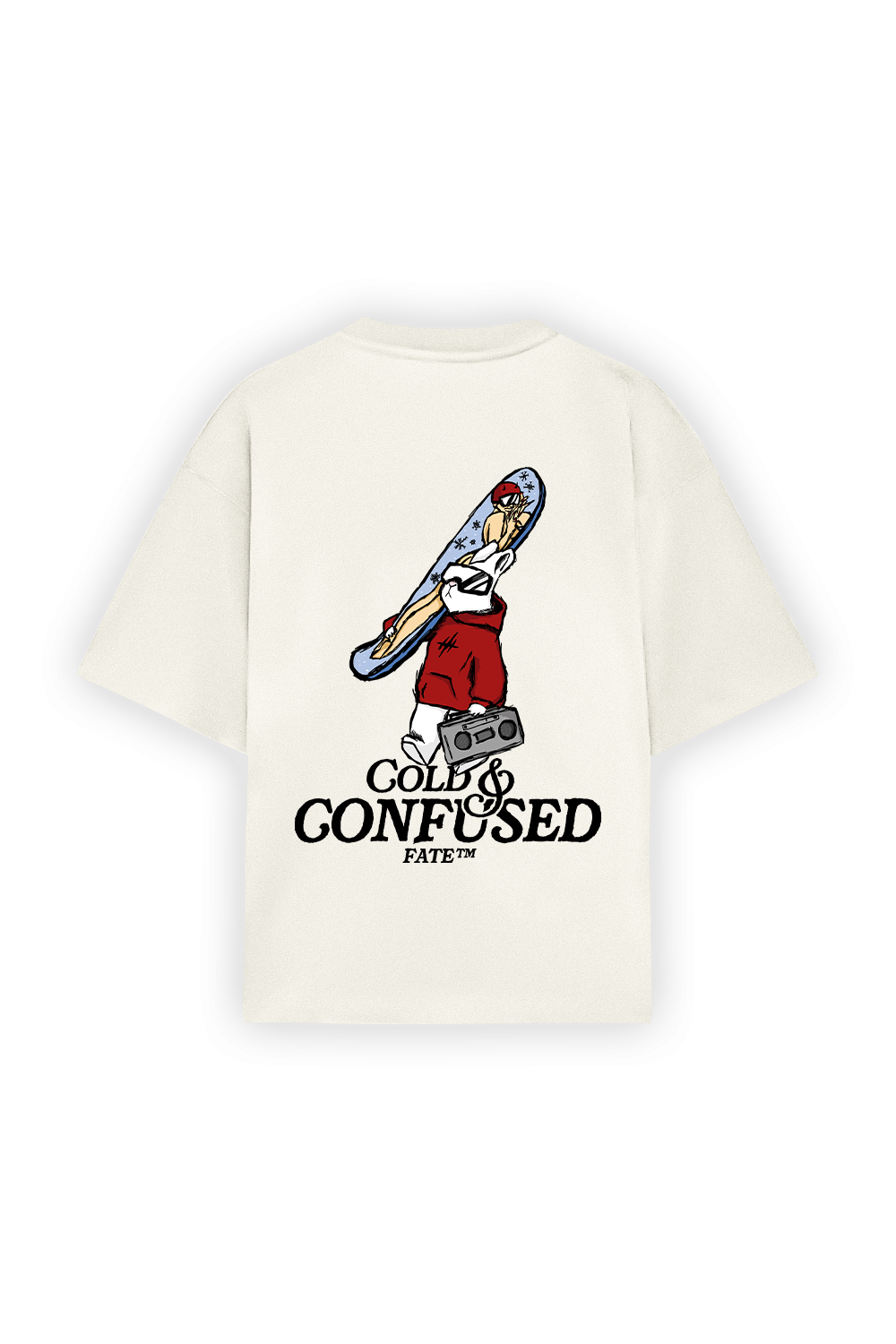 Cold & Confuse Tee Beige