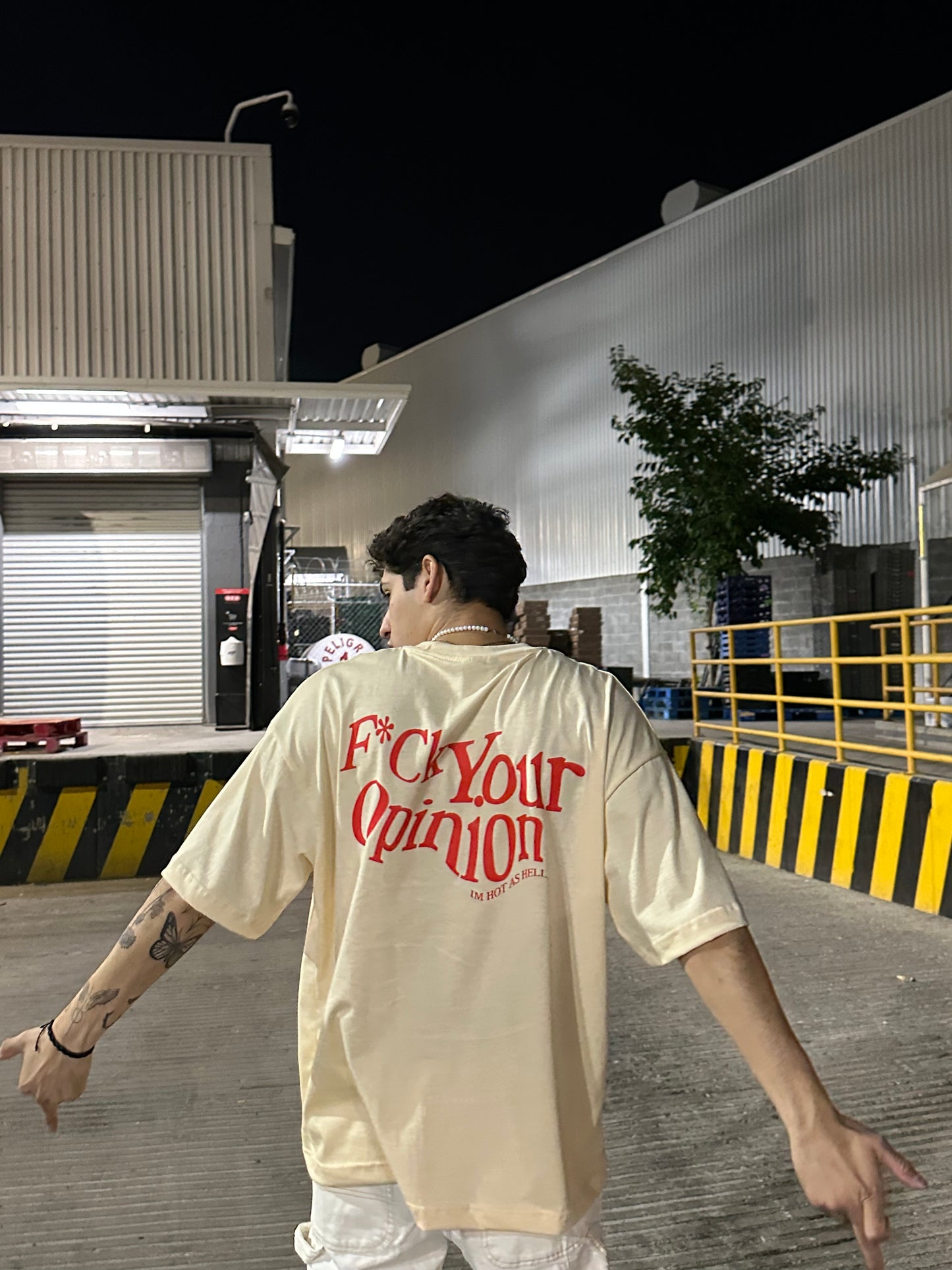 F*ck Your Opinion Tee Cream